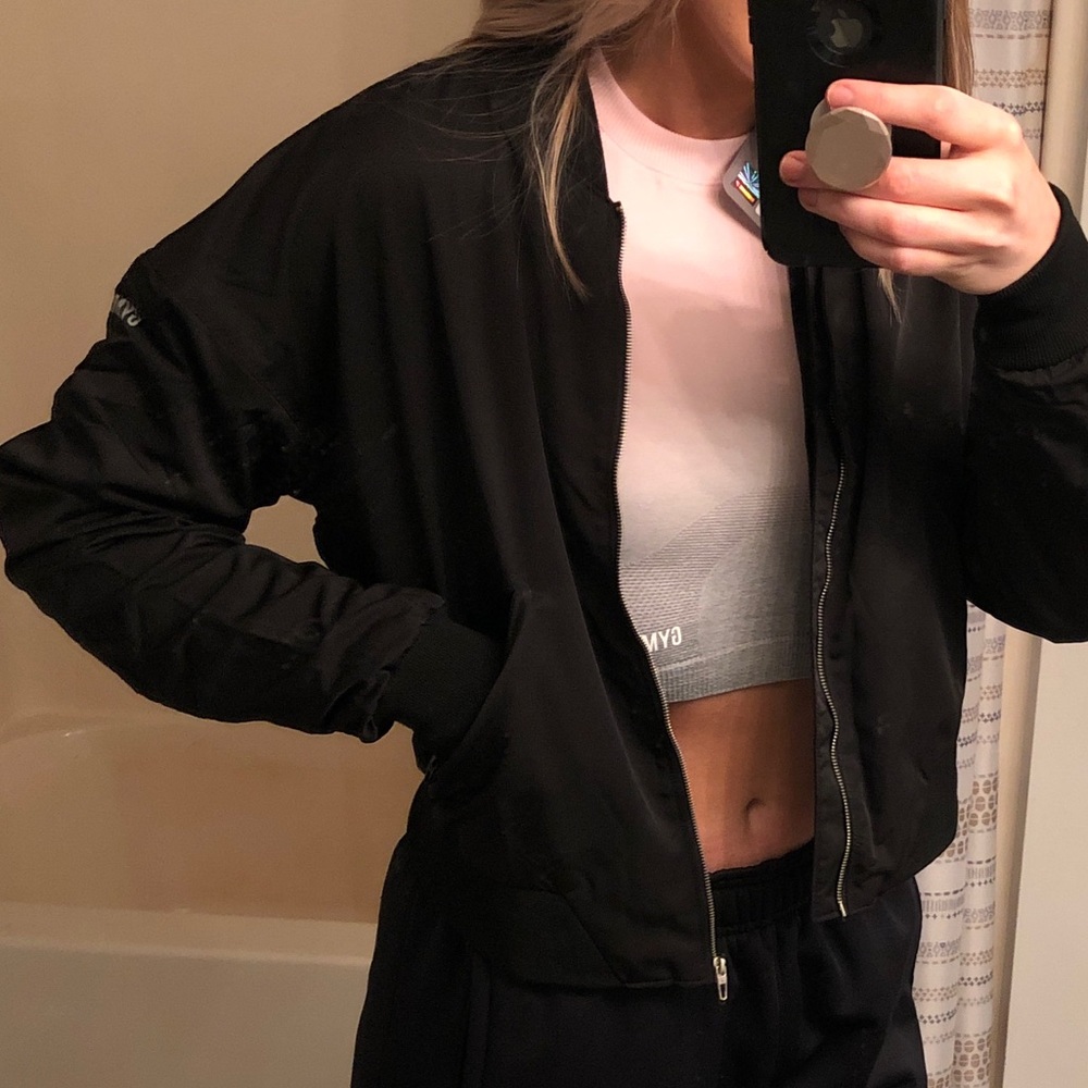 Gymshark bomber jacket